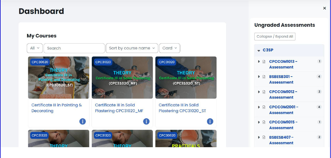 Dashboard preview